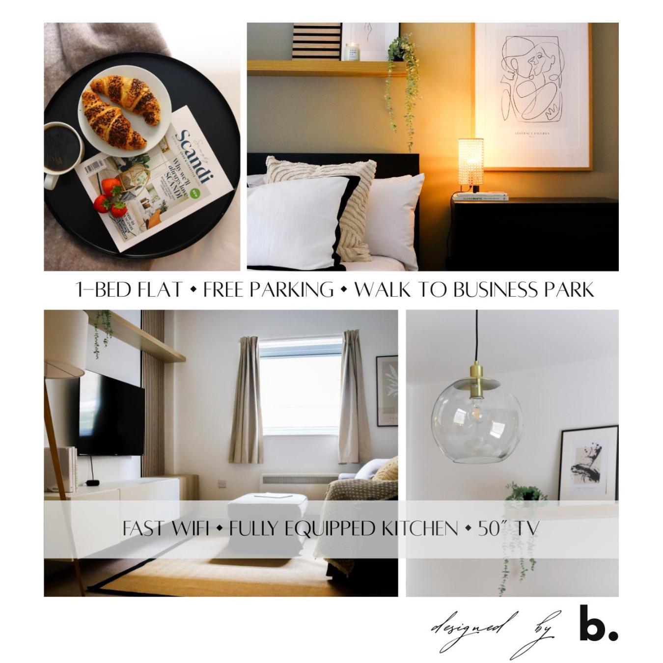 Luxurious Fully Equipped Cowley 1 Bed Apartment With Free Parking อ็อกซ์ฟอร์ด ภายนอก รูปภาพ